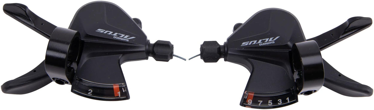 Shimano pouce manette de vitesse altus sl-m2010 cale. manette de vitesse altus slm2010 2 9sp paire bl.