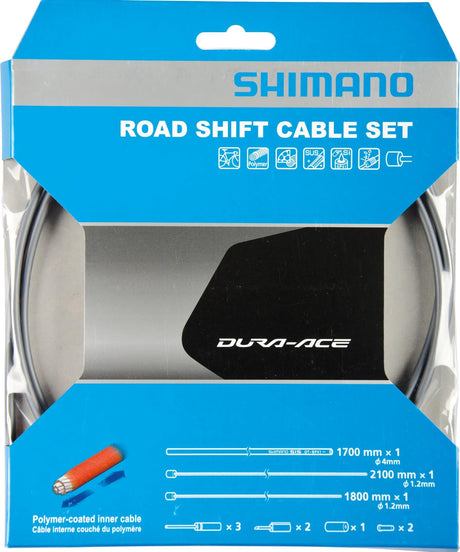 Jeu de câbles de dérailleur Shimano dura ace bc-9000 shim.derail.cab.set da bc9000 polymère gr.