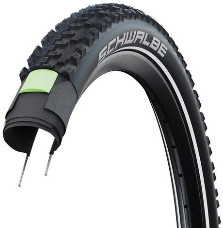 Schwalbe smart sam plus 26x2,35 (60-559) filaire performance line dd addix noir+reflex