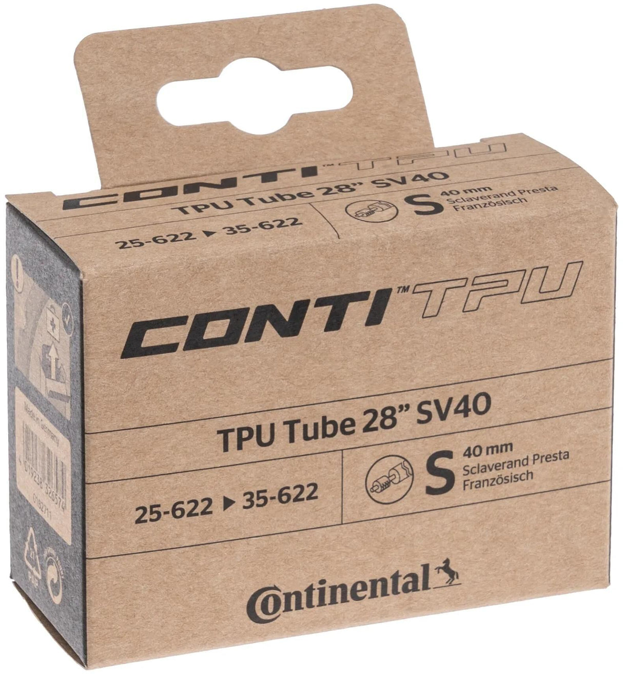 Continental tpu tube 28 s40 route