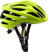 Casque de course Mavic Aksium Elite Casque Aksium Elite L Saf.Yel. métal noir