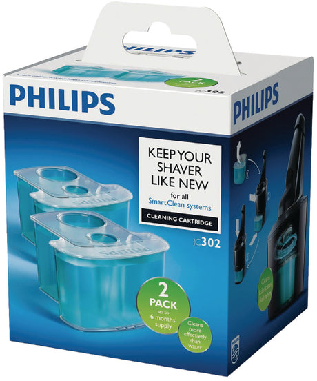 Philips jc302 50 cartouche de nettoyage smartclean, paquet de 2