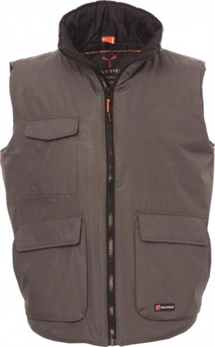 Wanted bodywarmer fumée noir l