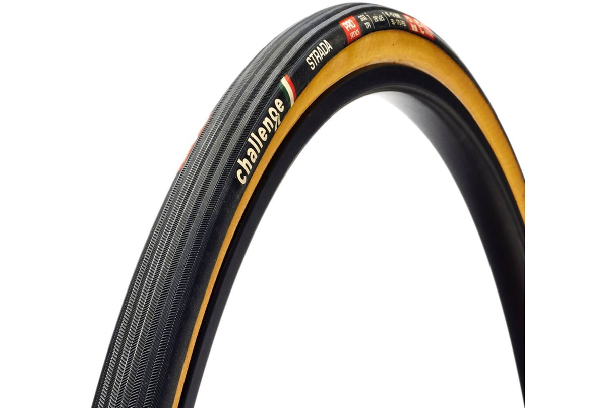 Défi Strada Pro Tubular 700x27c Brun noir