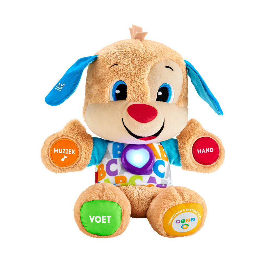 Fisher Price Learning Pleasage Premiers mots Puppy Hug + Light and Sound