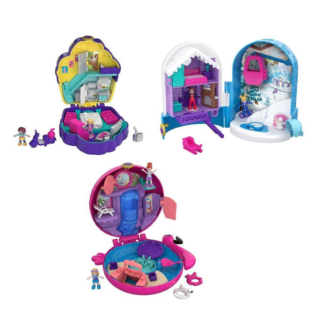 Mattel Polly Pocket Pocket World Otter Aquarium