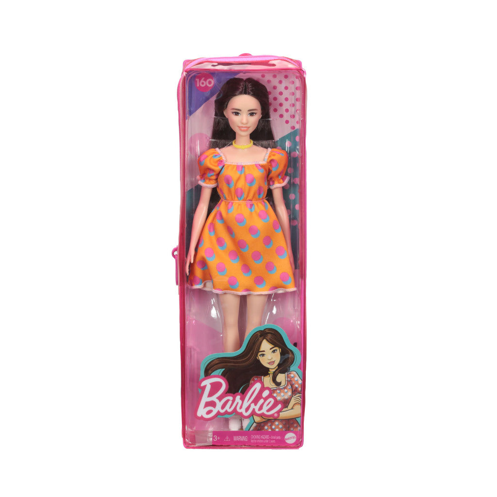 Mattel fashionistas sort hvid kjole