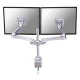 Neomounts fpma-d930d support de bureau double LCD LED TFT, 2x 10-30, 15 kg, 0-50 cm, 75x75, 100x