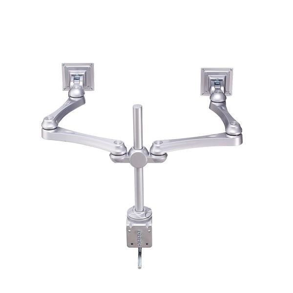 Neomounts fpma-d930d support de bureau double LCD LED TFT, 2x 10-30, 15 kg, 0-50 cm, 75x75, 100x
