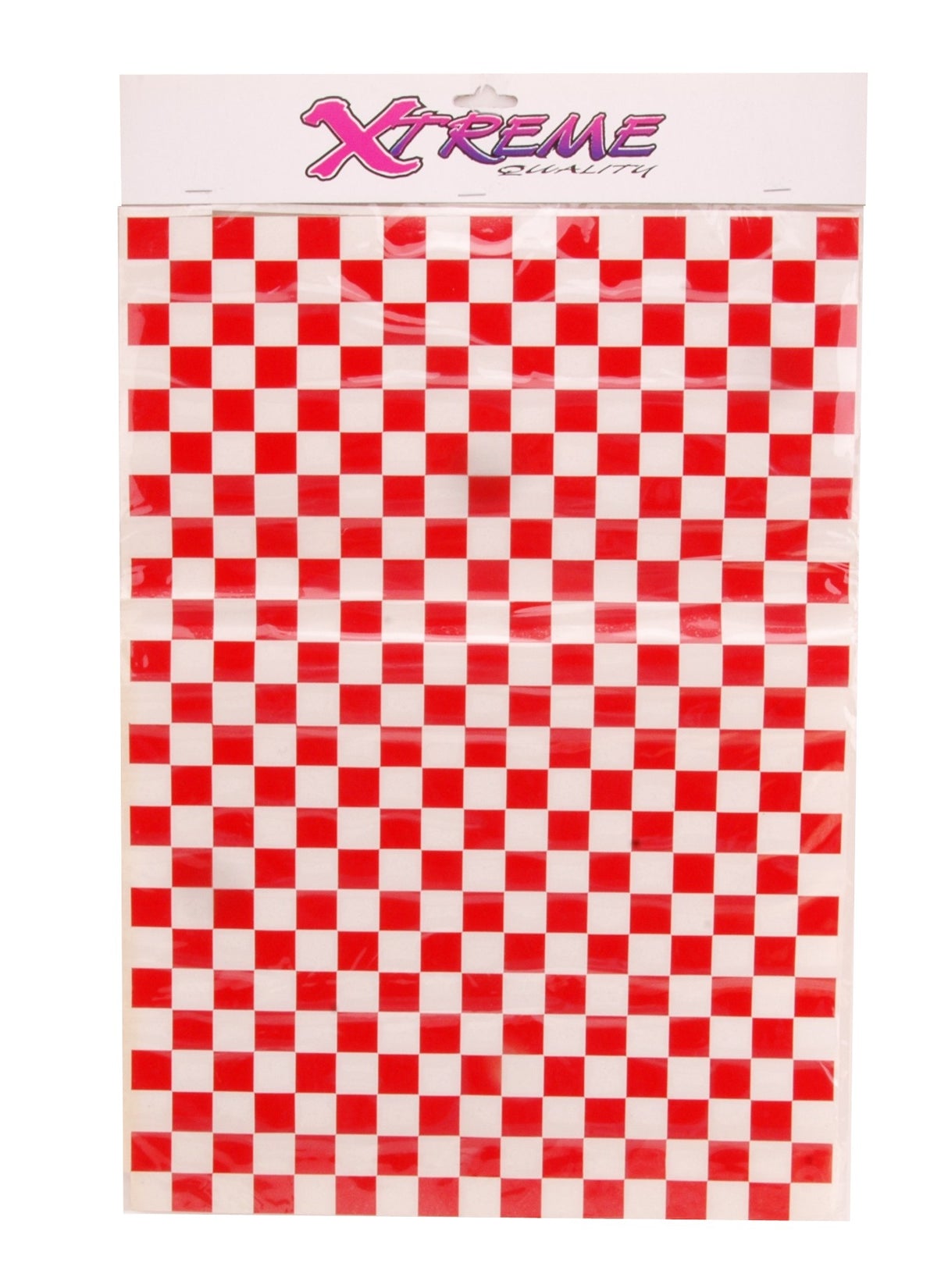 Divers autocollants Set Block Flag rouge