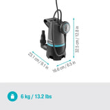 Pompe à eau sale submersible Gardena 20000 basic - 09017-47