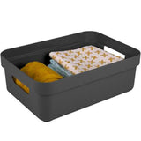 Sunware sigma home boîte de rangement 9l anthracite