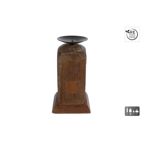 Cosydecor bougeoir raymond bois naturel