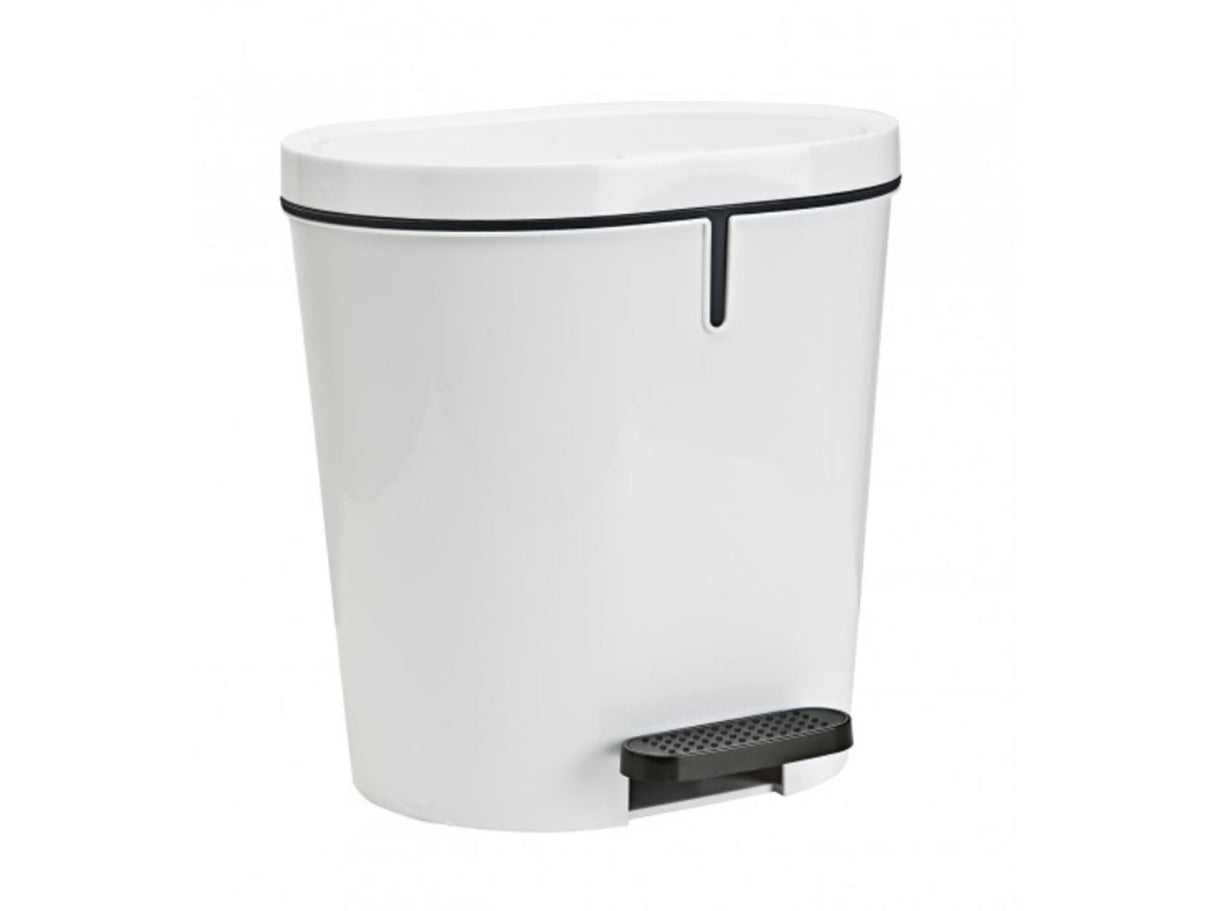 Sunware zamora poubelle à pédale 8 l blanc antr