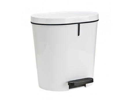 Sunware zamora poubelle à pédale 8 l blanc antr