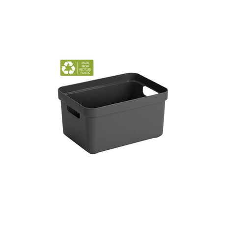 Sunware sigma home boîte de rangement 13l anthracite
