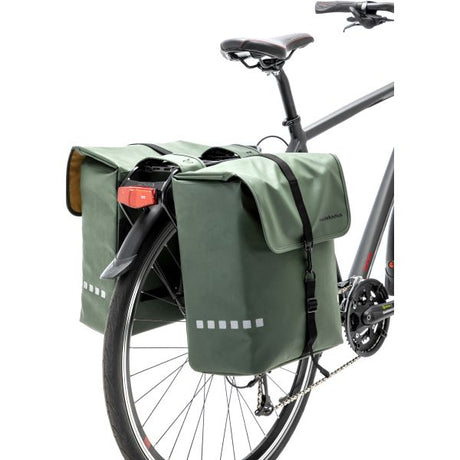 Sac à vélo Odense - Sac à dos double dur et spacieux pour les vélos électriques - vert