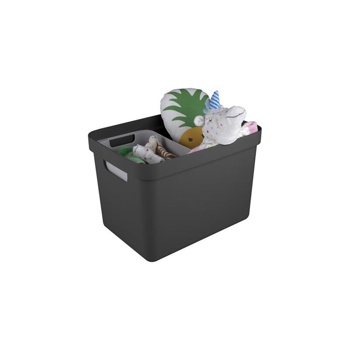 Sunware sigma home boîte de rangement 18l anthracite
