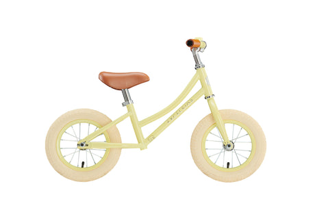 Excelsior Balance Bike Retro Runner (#1) excelle. rétro 12 jaune clair