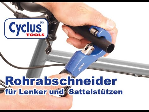 Coupe-tube cycle Cycplus avec lame de rechange et lame d'ébavurage