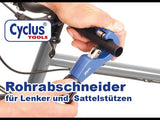 Coupe-tube cycle Cycplus avec lame de rechange et lame d'ébavurage