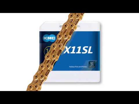 Chaîne de vélos KMC X11SL Ti-n Gold 118 Schakels