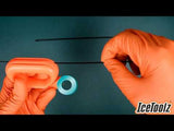 Spoke Solder Icetoolz 12T4 pour serrer les rayons plats de 0,9 et 2,0 mm