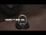ABUS WBA100 MUR - Verrouillage d'ancrage au sol - noir