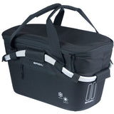 Panier à vélo Basil classic carry all iso avec montage cible 18 litres 38 x 21 x 27 cm - noir