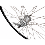 Achterwiel 28 1 4inch - favorit remnaaf - zac2000 velg (zwart zilver)