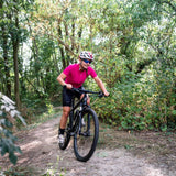 Trivio - pompe à vélo pompe à fourche avec manomètre Schrader