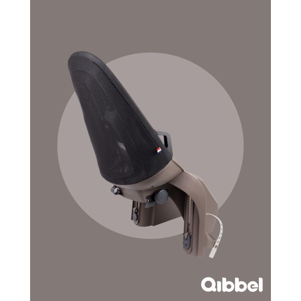 Cadre pneumatique de siège arrière Qibbel noir marron clair