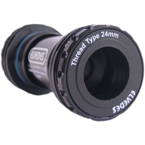 Joueur essieu Elvedes Shimano MTB ATB 24 mm noir