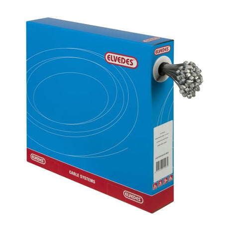 Câbles intérieurs REM Elvedes 2250 mm en acier inoxydable lisse Ø1,5 mm T-Nipple (100 pièces)