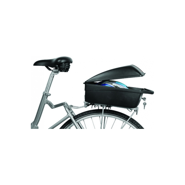 Top Case Polisport Luxury - noir (montage fixe sur transporteur)