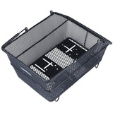 Basil panier à vélo cento panier arrière multisystem nx - noir