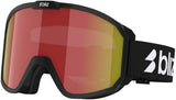 Bliz rave brown w red multi - masque de ski