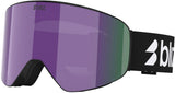 Bliz flow brown w purple multi - masque de ski
