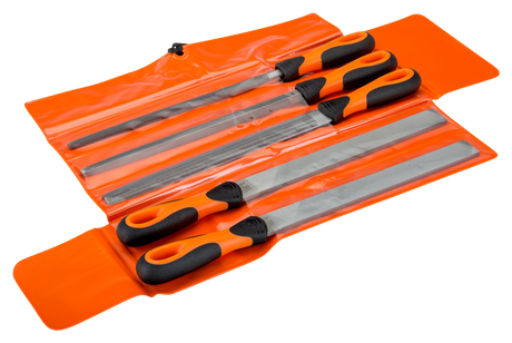 Bahco sandvik jeu de limes 5 pièces 10