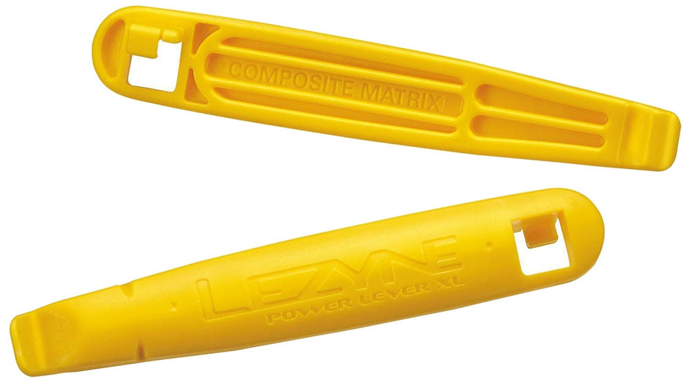 Lezyne démonte-pneus Power Lever XL - jaune 2 pièces