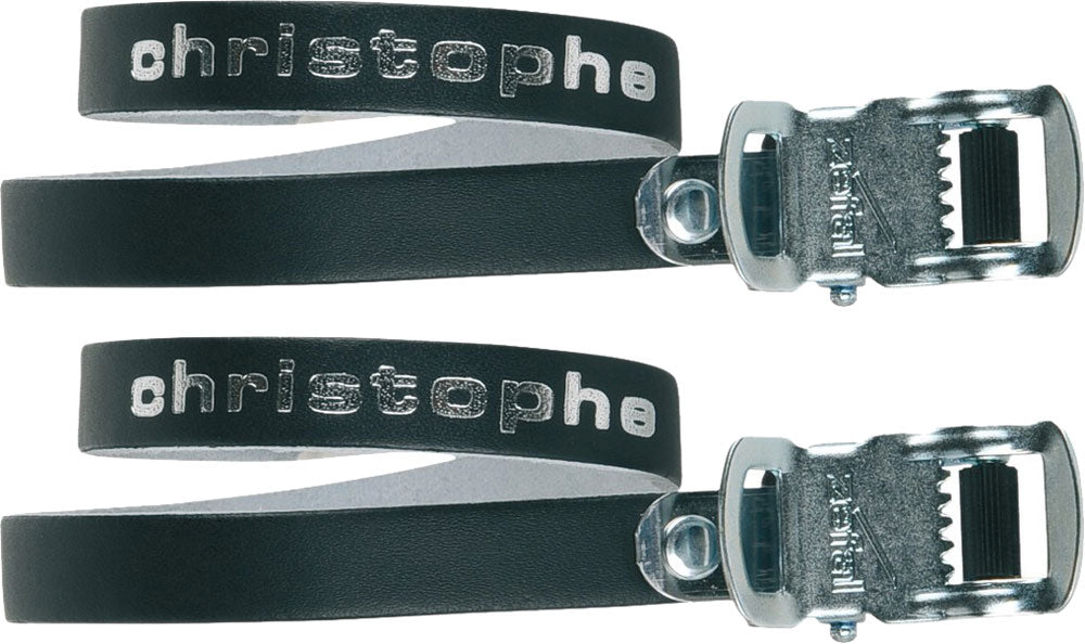Zefal bride clip orteil zef christophe 516 cuir ro set