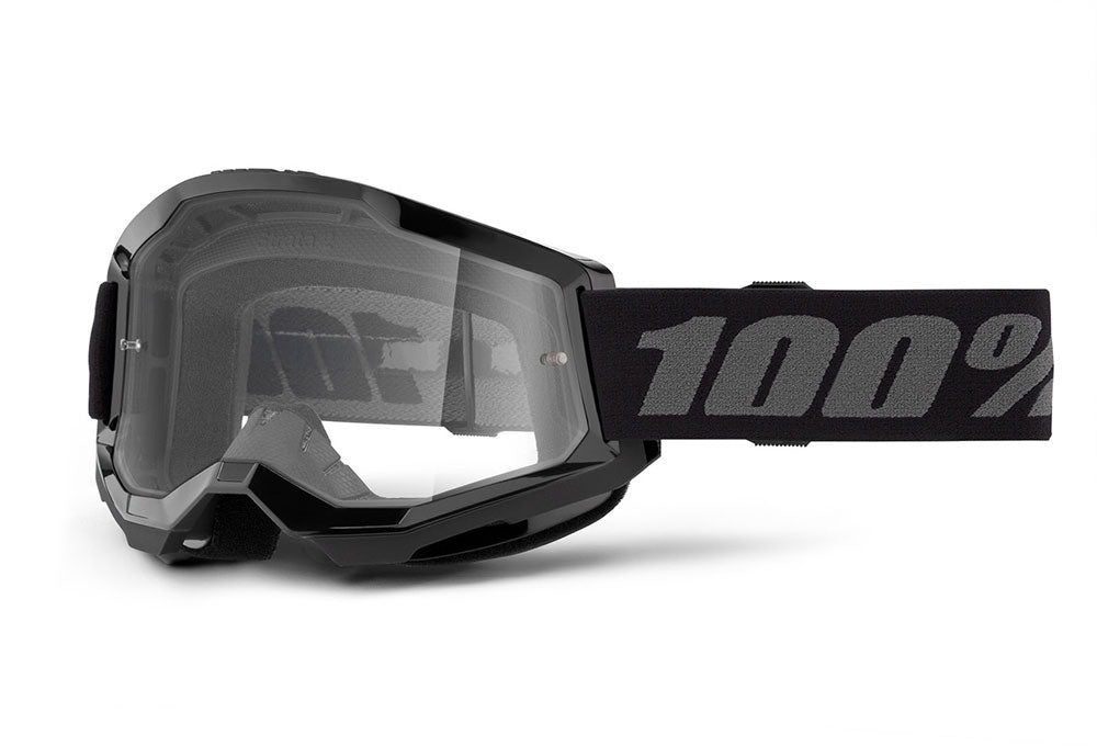 100% strata 2 (verre transparent fa23) noir - masque