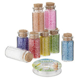 Décoration de groupe d'artisanat créatif Sier Perles, 8 bouteilles