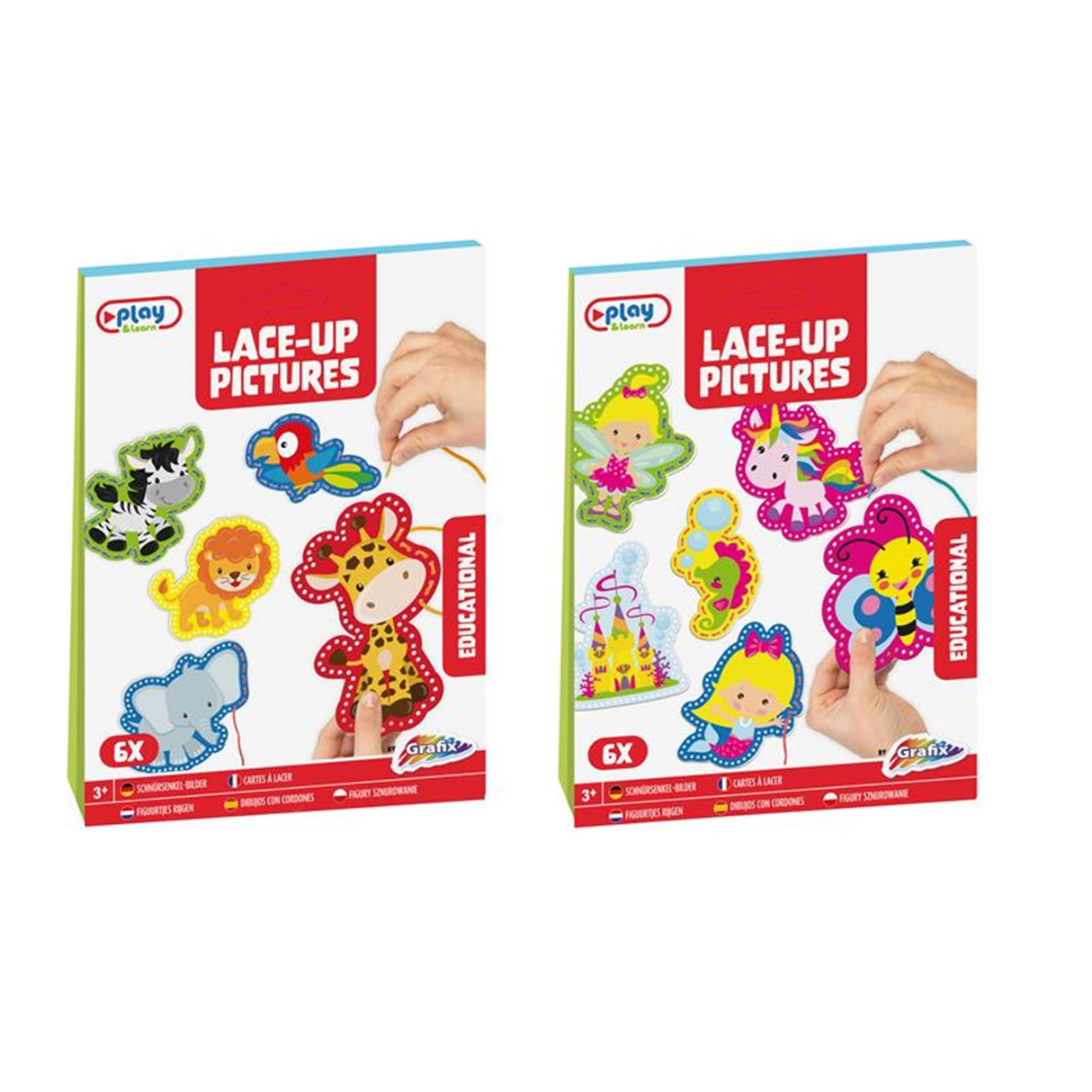 Ensemble de figurines à corder Grafix 6 pièces