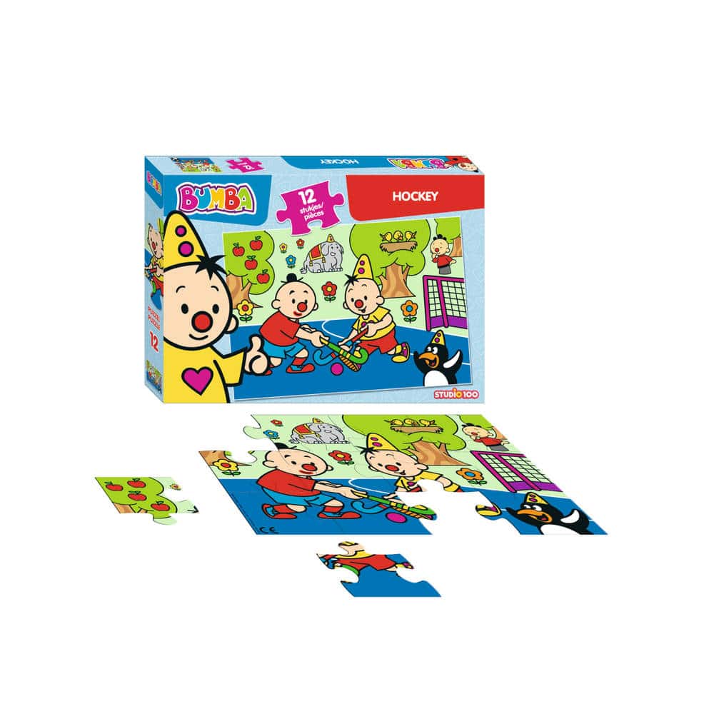 Puzzle Studio 100 bumba - hockey - 12 pièces