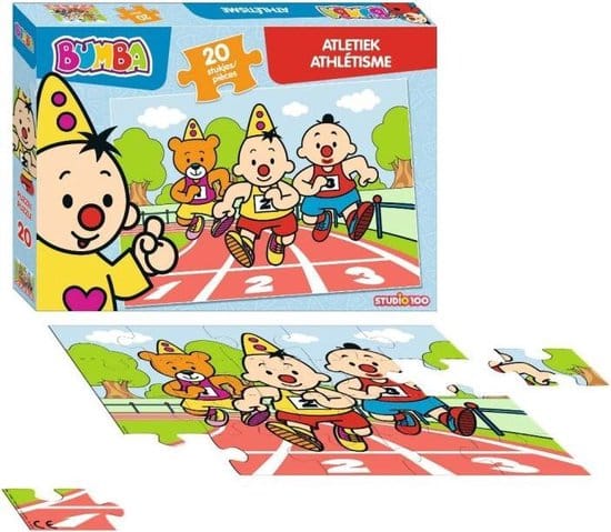 Puzzle Studio 100 bumba - athlétisme - 20 pièces