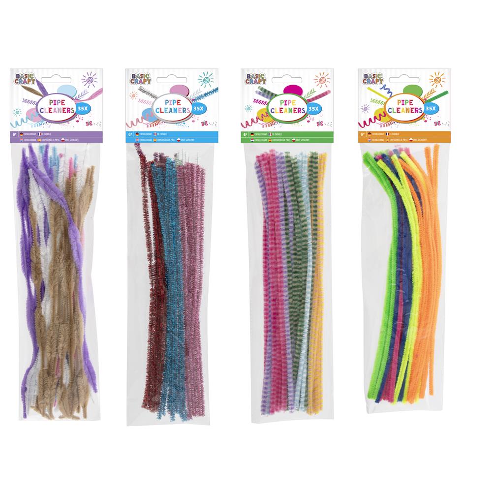Fil chenille Grafix paquet de 35 pièces