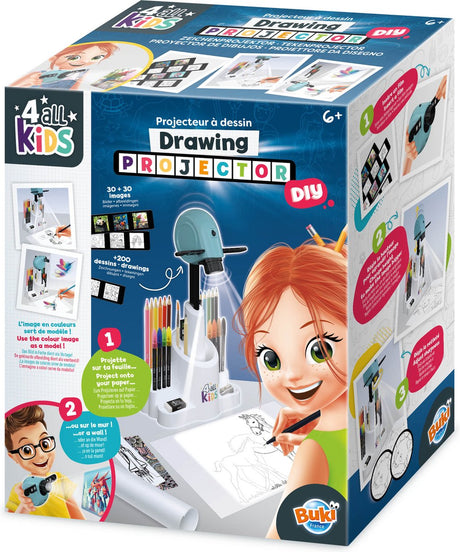 Buki france buki - projecteur de dessin - set de dessin - set de coloriage - jouets éducatifs - jouets créatifs