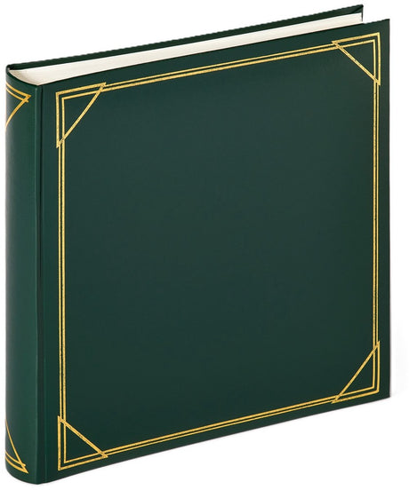 Walther mx-200-a standard - album classique - format 30 x 30 cm - 100 pages blanches - vert