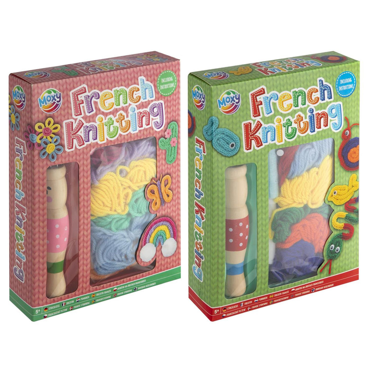 Épingles à tricoter françaises Moxy